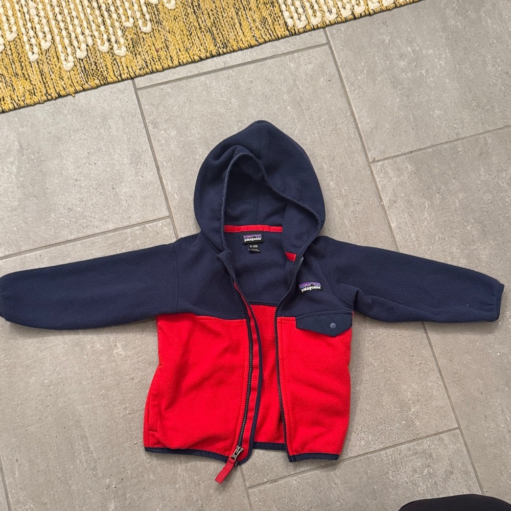 Patagonia micro D snap fleece jacket